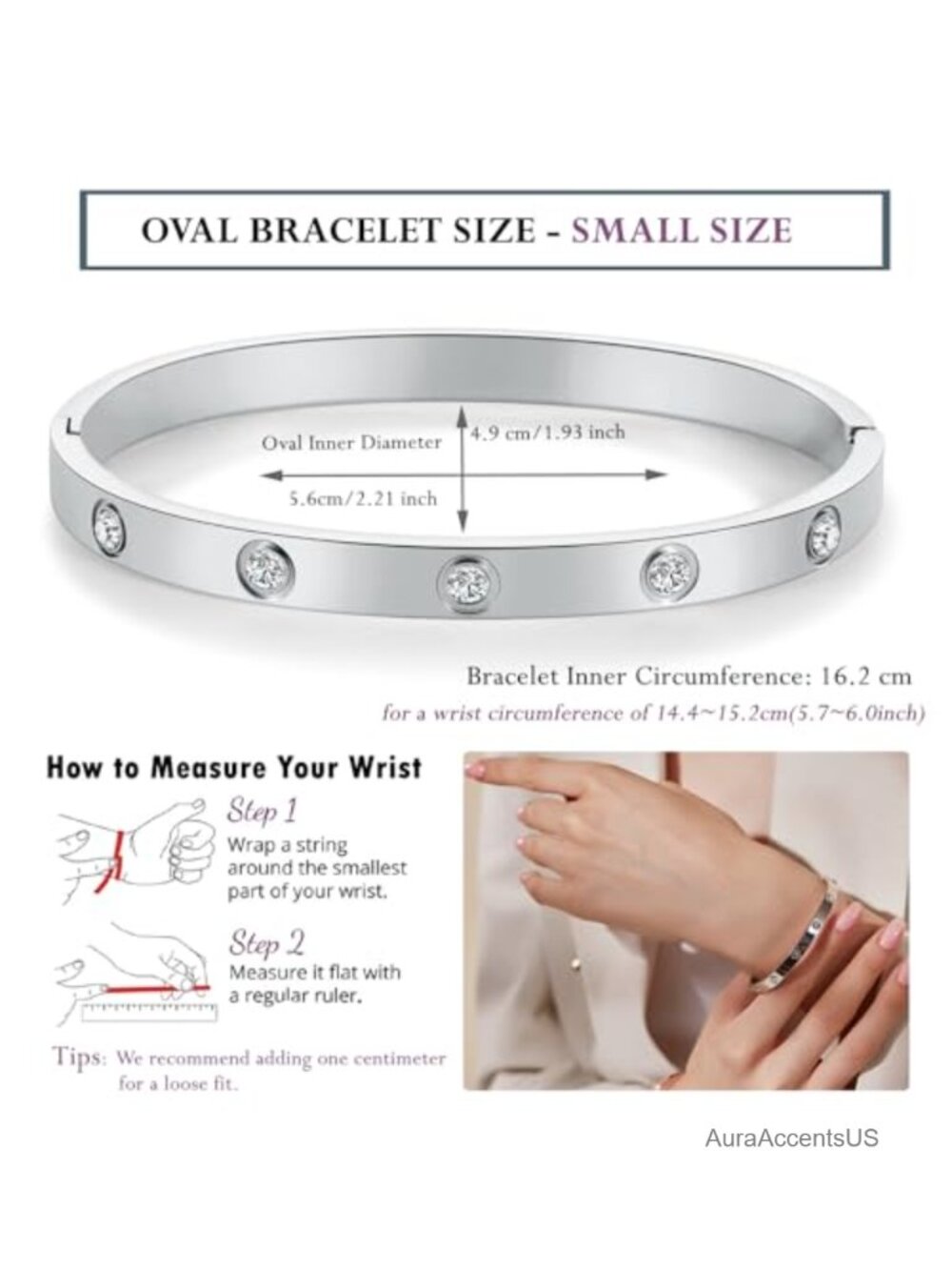 Minimalist Love Bangle Bracelet for Women